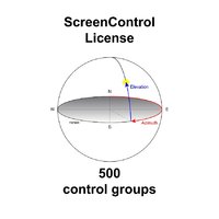 ScreenControl Blind Automation License max. 500 Zones